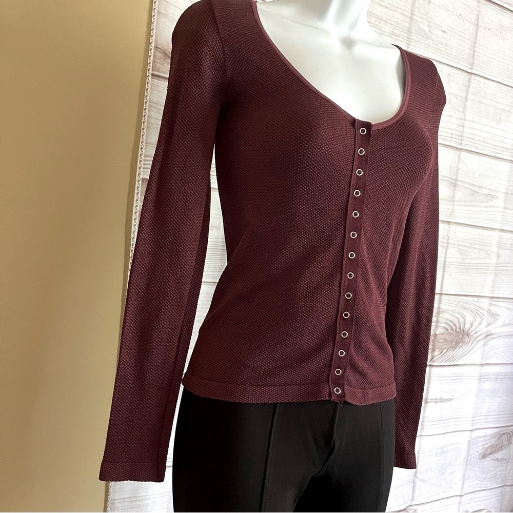 Intimately Free People Shea Button Up Seamless Top - Picture 3 of 5